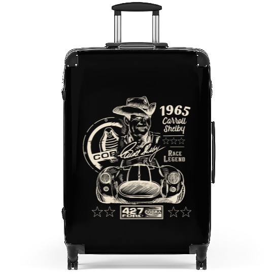 Carroll Shelby Race Legend Suitcases