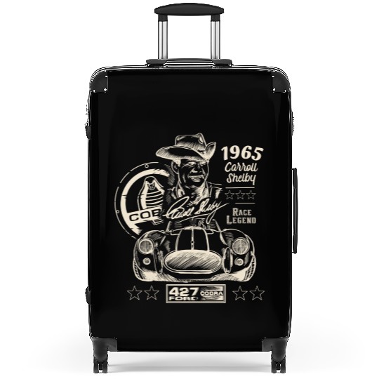 Carroll Shelby Race Legend Suitcases