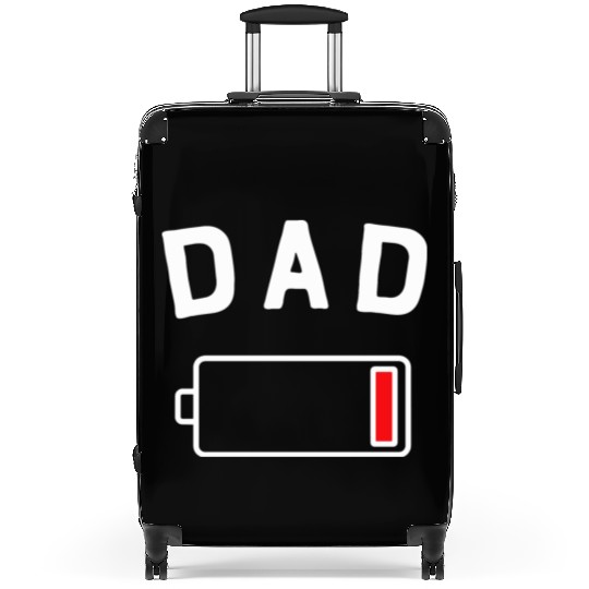 DAD LOW BAT Suitcases