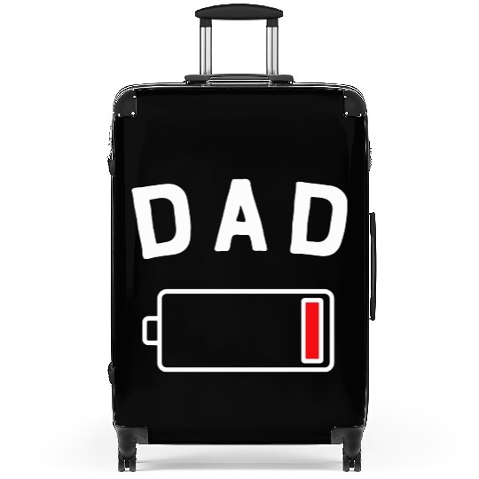 DAD LOW BAT Suitcases