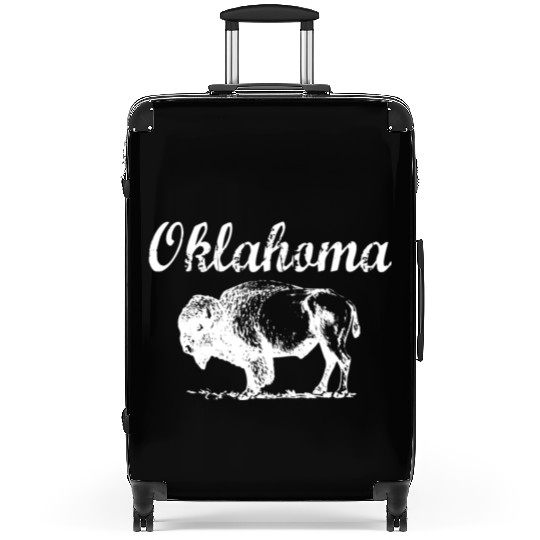 Oklahoma Buffalo Tribal Native American Country Ok Suitcases