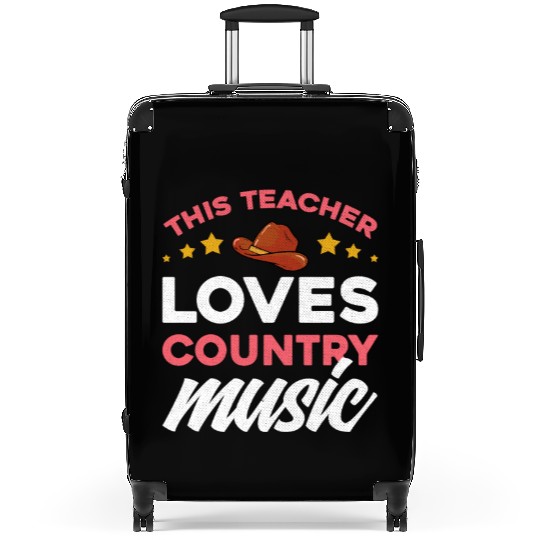 Country Music Festival Design Country Lover Suitcases