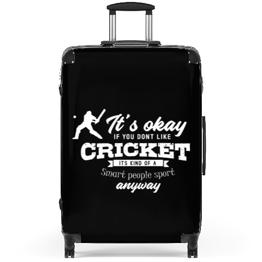 Cricket Team Gift Funny Cricket Player Suitcases