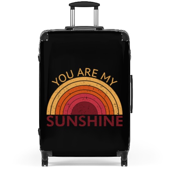 You Are My Sunshine Suitcases