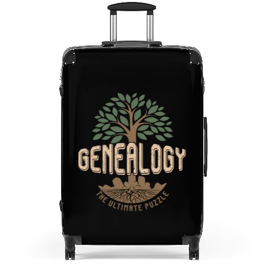 Genealogist Genealogy The Ultimate Puzzle Suitcases