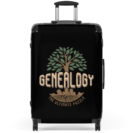 Genealogist Genealogy The Ultimate Puzzle Suitcases