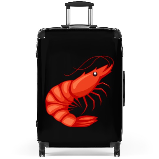 Shrimp Jitsu Mixed Martial Arts Fighter Shrimping Suitcases