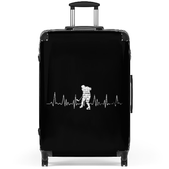 Ice Hockey Pulse Heartbeat Gift Suitcases