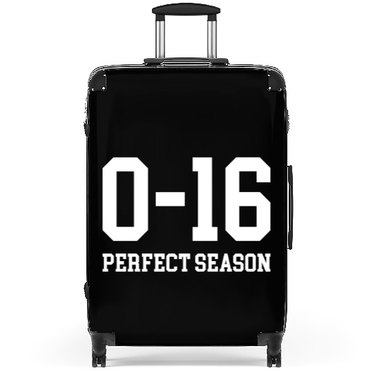 Detroit Lions 0 16 Perfect Season Suitcases