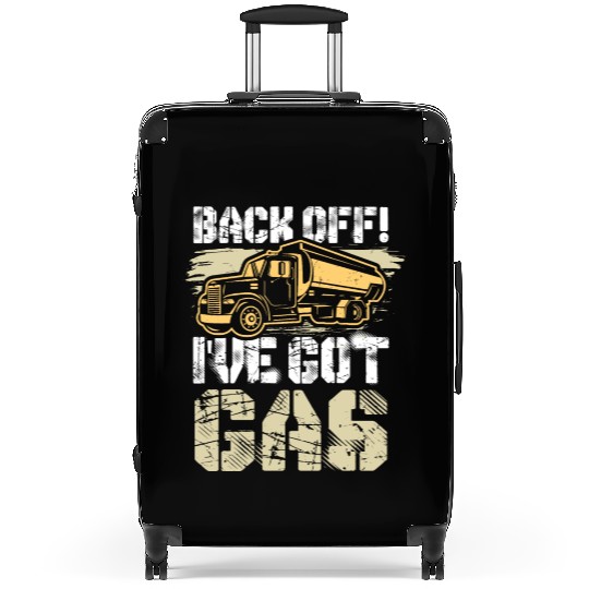 Truck Driver Got Gas Suitcases