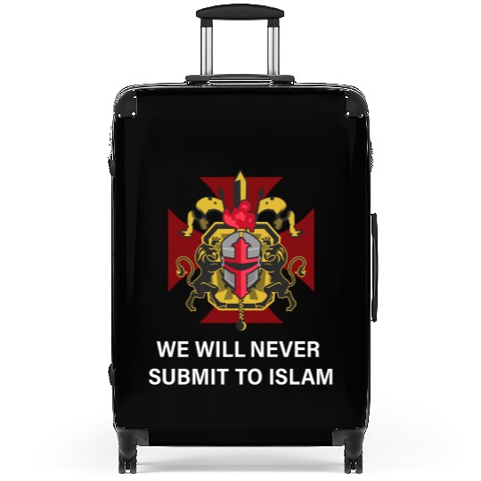 We will never submit to Islam! Suitcases