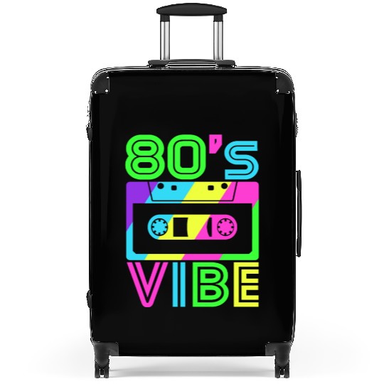Retro Aesthetic Party Wear - 80s Vibe Suitcases