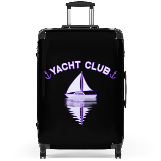 Yacht Club sailing ship sailing anchor Suitcases