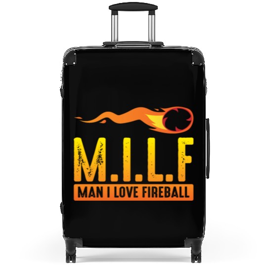MILF Man I Love Fireball Funny ambiguous Suitcases