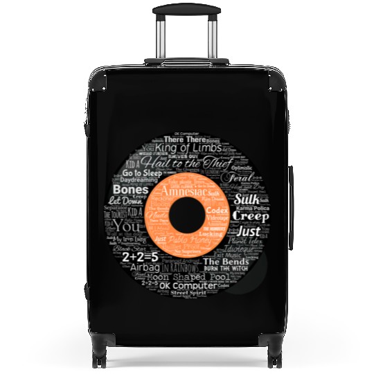 Radiohead Albums and Songs Suitcases