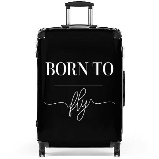 BORN TO FLY, for aviation lovers and pilots Suitcases