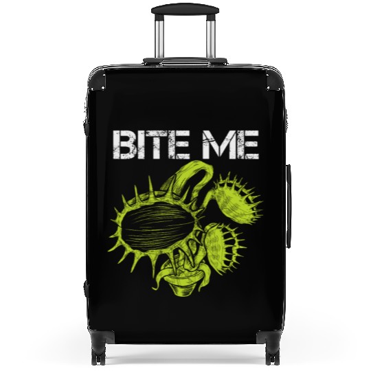Carnivorous Plant Venus Fly Trap Lover Bite Me Suitcases