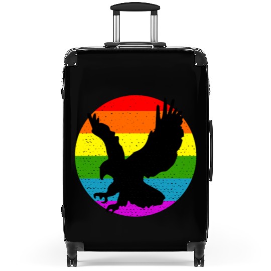 Rainbow Hawk Suitcases