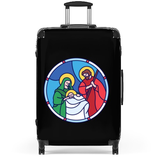 Josef Maria Jesus Jesus birth Bethlehem Christmas Suitcases