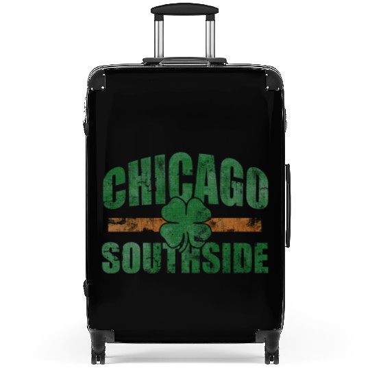Chicago South Side Irish St Patricks Day Suitcases