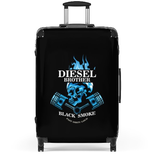 Diesel Brother Black Smoke, Fast Dirty Loud Suitcases