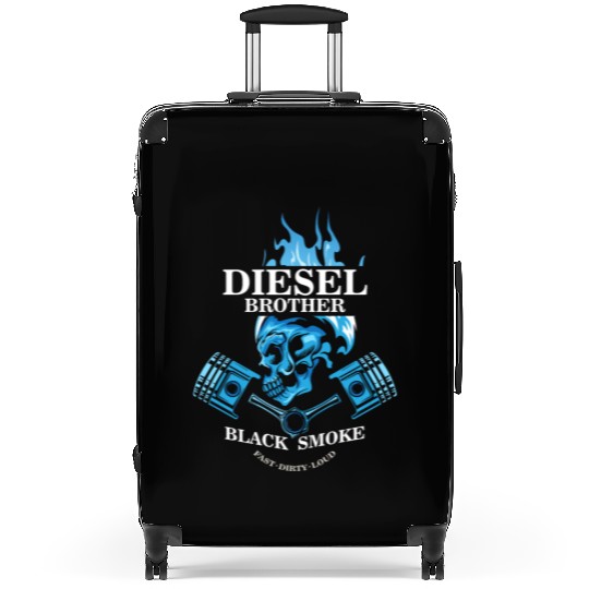 Diesel Brother Black Smoke, Fast Dirty Loud Suitcases