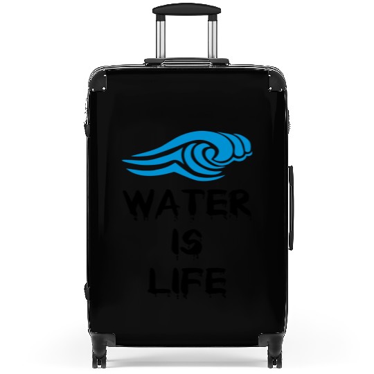 Water is life Suitcases