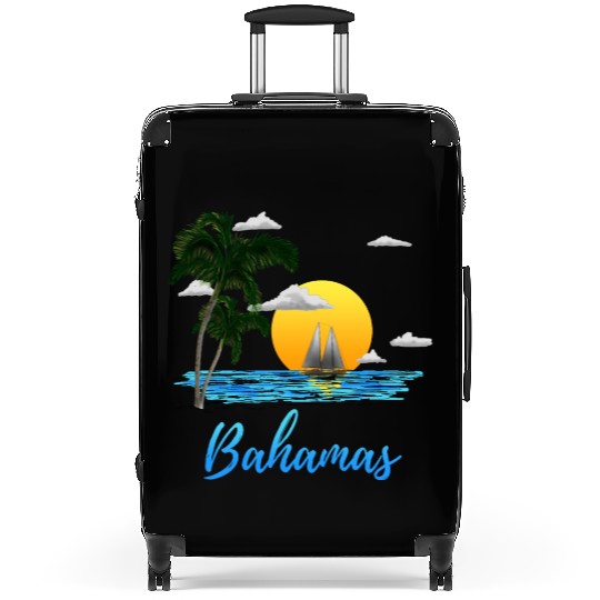 Bahamas Vacation Sailing Suitcases