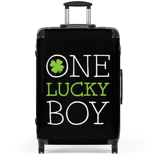 One lucky boy Suitcases
