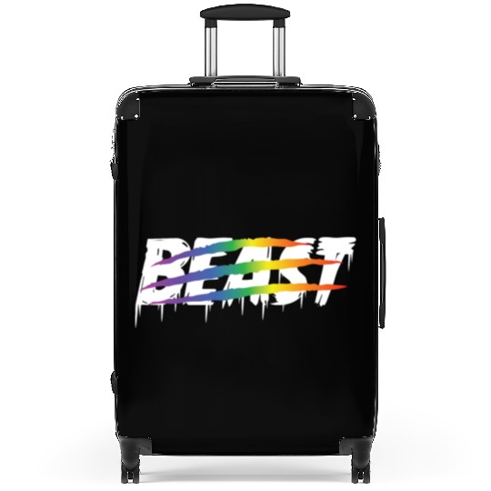 Matching Lesbian Couple Beauty & Beast Part1 Suitcases