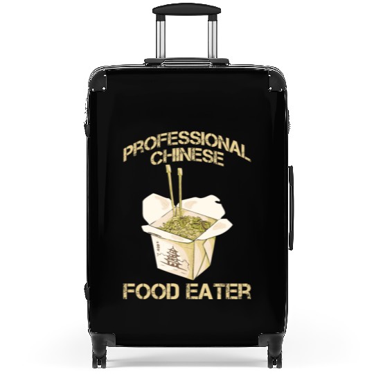 Professional Chinese Food Eater Asian Noodle Lover Suitcases