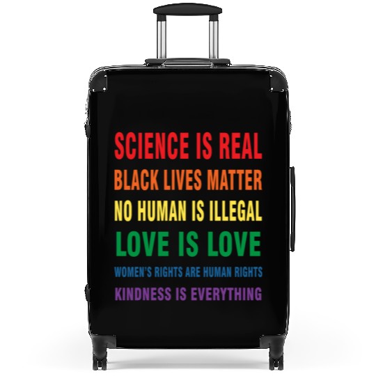 Science is real Suitcases