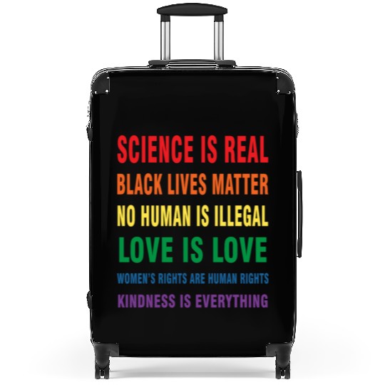 Science is real Suitcases