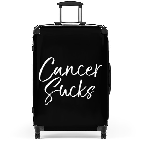 CANCER SUCKS Suitcases