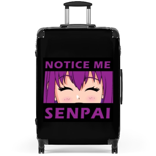 Notice Me Senpai - Japanese anime manga designs Suitcases