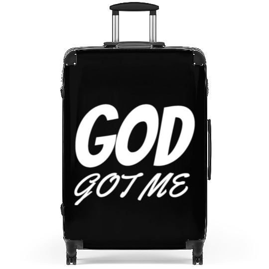 God Got Me - Christian Suitcases