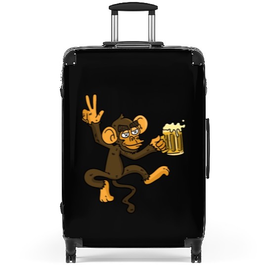 DRUNK MONKEY Beer Suitcases