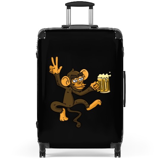 DRUNK MONKEY Beer Suitcases