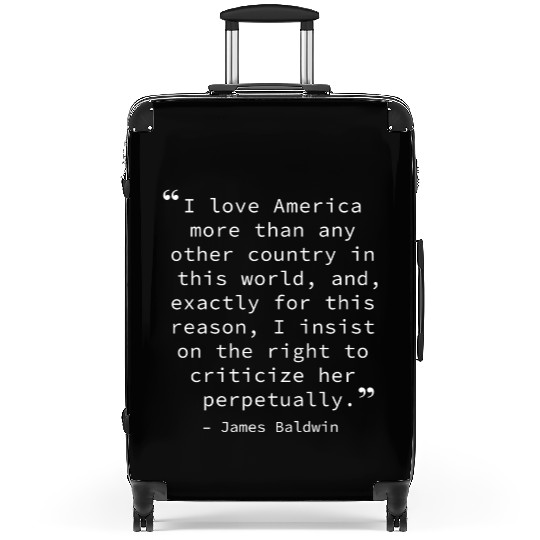 James Baldwin on America Suitcases