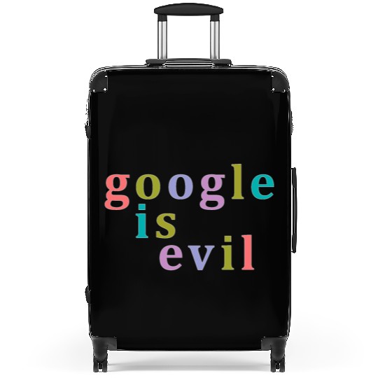 Google Is Evil Nbr 01 Suitcases