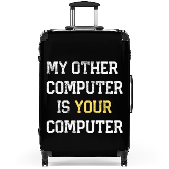 Hacker Hacking Programmer Linux Gift Hackers Suitcases