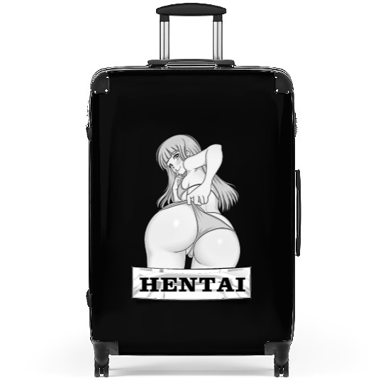 hen Anime Waifu japanese sexy bikin Girl Ahegao Suitcases
