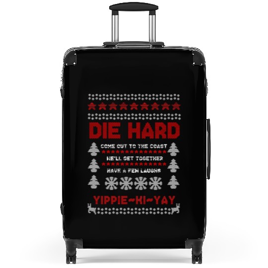 Die Hard Christmas Jumper Suitcases