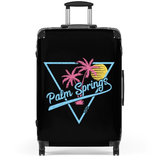 Palm Springs Vintage Retro 1975 Suitcases