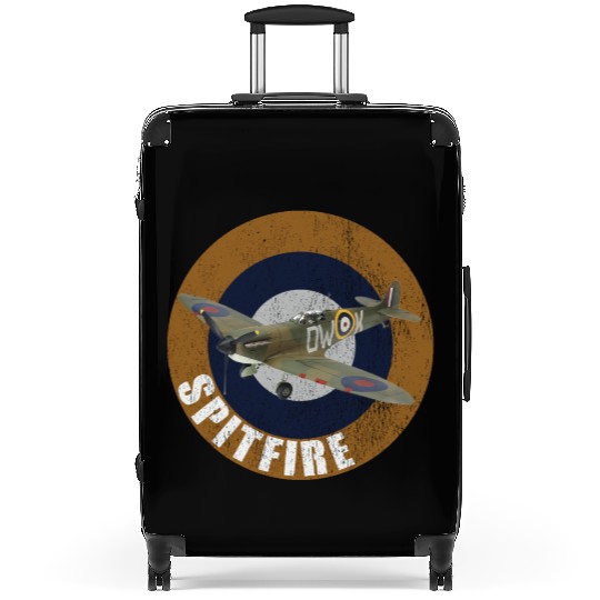 Famous WW2 Planes Supermarine Spitfire Suitcases