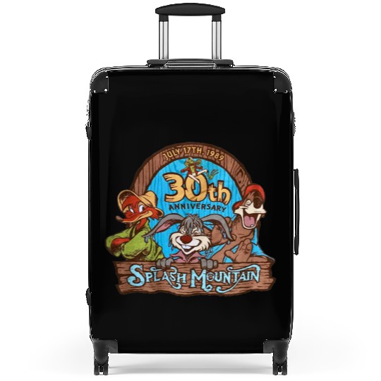splash mountain Suitcases