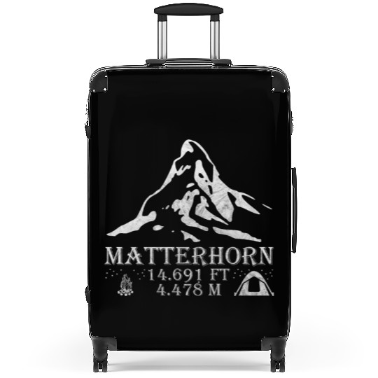 Matterhorn mountain hiking altitude Alps Suitcases