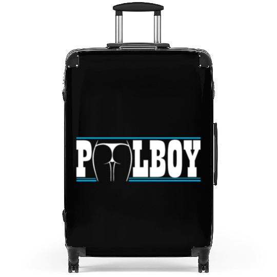 Poolboy Pool Boy, Swimming Pool - Lifeguard gift Suitcases