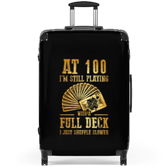 Funny 100Th Birthday 100 Year Old Cards Suitcases