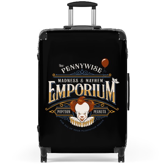 The Pennywise Madness & Mayhem Emporium Suitcases